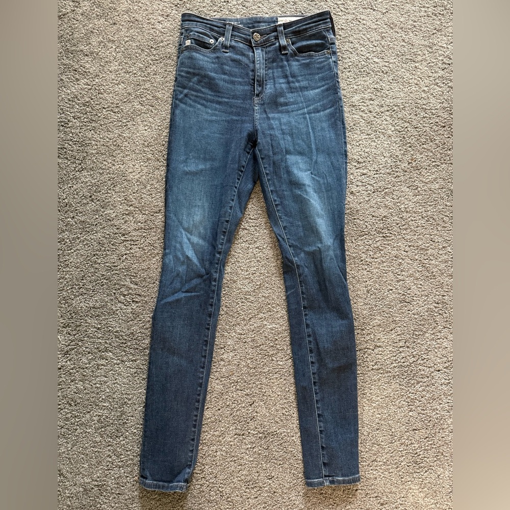 AG Adriano Goldschmied Dark Blue Skinny Jeans